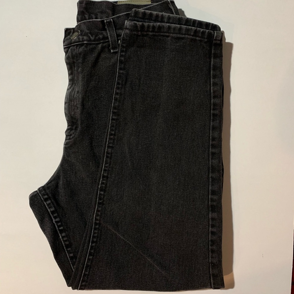 VINTAGE LEE FADED BLACK JEANS (27/28”)